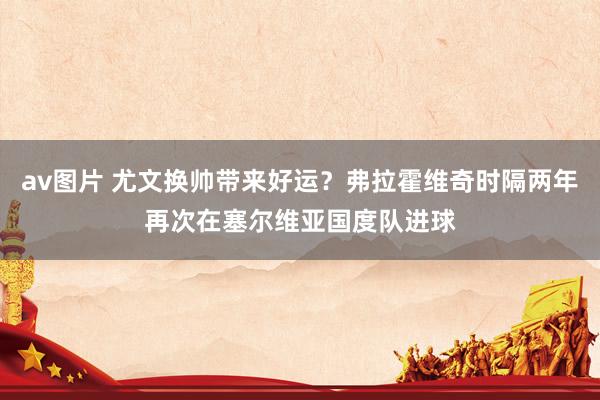 av图片 尤文换帅带来好运？弗拉霍维奇时隔两年再次在塞尔维亚国度队进球