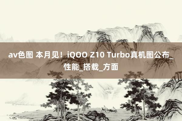 av色图 本月见！iQOO Z10 Turbo真机图公布_性能_搭载_方面