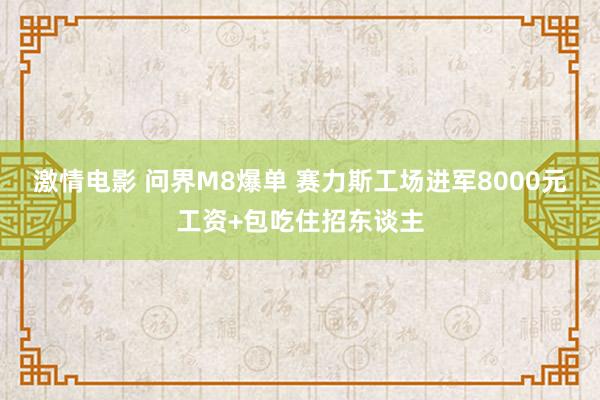 激情电影 问界M8爆单 赛力斯工场进军8000元工资+包吃住招东谈主