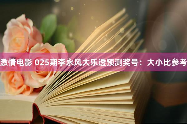 激情电影 025期李永风大乐透预测奖号：大小比参考